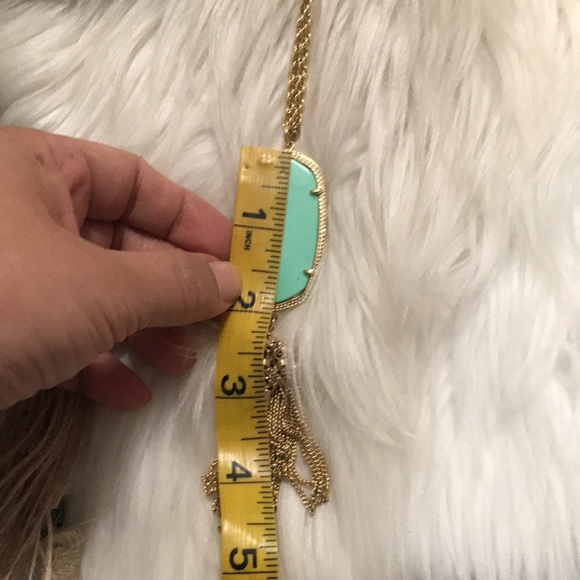 Kendra Scott Rayne Gold Long Pendant Necklace - Picture 9 of 9